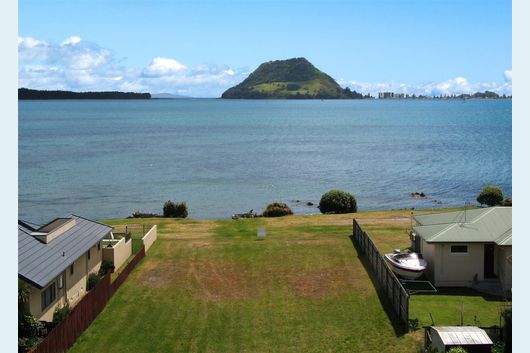 Blank Canvas With Waterfront Backdrop