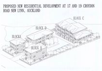 R.C & B.C GRANTED FOR 14 UNITS - 1,839 M2